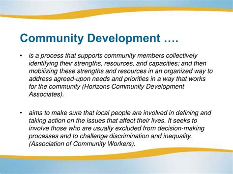 Image result for Community Development Theory
