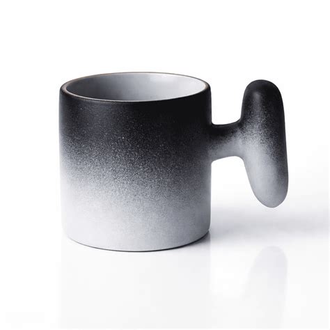 Wabi Fade Demitasse Cup (80 ml Espresso Cup) - Black and White – Ayethic
