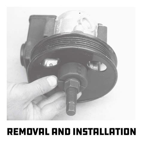 Snapklik.com : Powerbuilt Power Steering And Alternator Pulley Remove ...