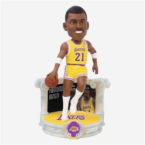 Michael Cooper Los Angeles Lakers Career Retrospective Bobblehead FOCO
