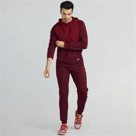 Quest French Terry Cotton Hoodies Scarlet Red – XYXX Apparels