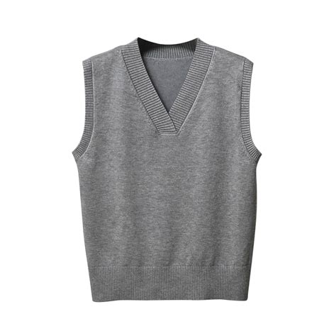 Women's V Neck Trendy Sweater Vest Cable Knit Sleeveless Sweater Vest ...