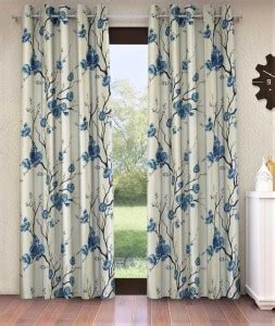 DTODEXPRESS 152.4 cm (5 ft) Polyester Semi Transparent Window Curtain ...