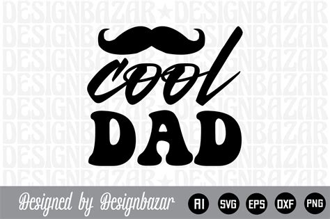 Cool Dad Graphic by CraftPixel · Creative Fabrica