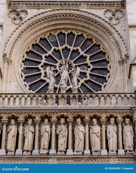 Cathedral Notre-Dame De Paris - Built French Gothic Architecture, and ...