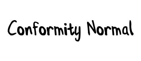 Conformity Font 的图像结果