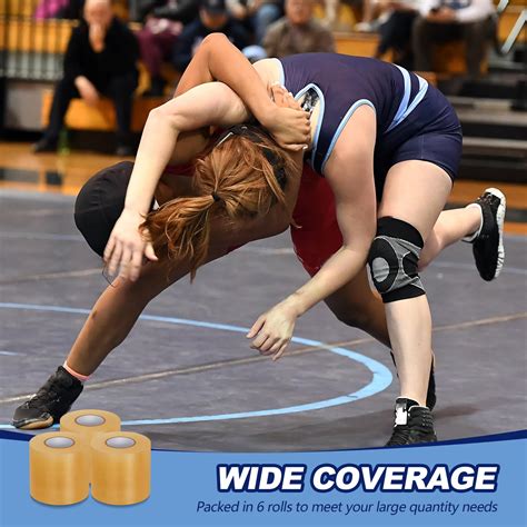 Snapklik.com : Pangda 12 Rolls Wrestling Mat Tape PVC Gymnastic Floor ...