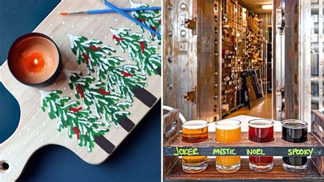 Winter Charcuterie Board Paint and Sip, Bank & Bridge, Groton, 7 ...