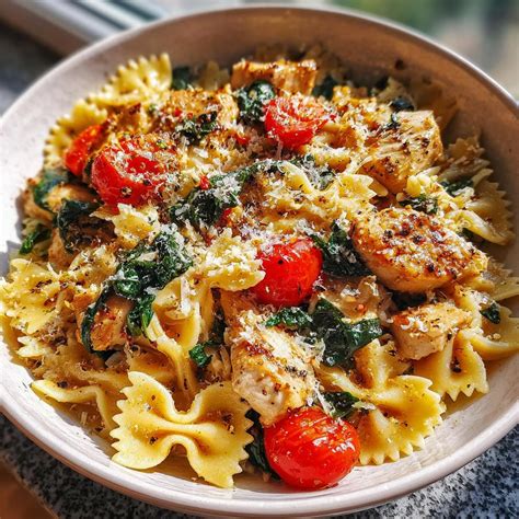 25-Minute Chicken Bow Tie Pasta Recipe - Irresistible & Easy ...