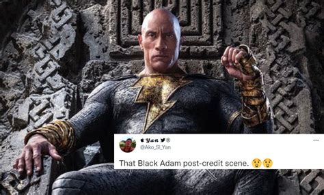 'Black Adam' Credit Scenes Leak Spoils The Biggest DCEU Surprise; Twitter Works To Take It Down ...