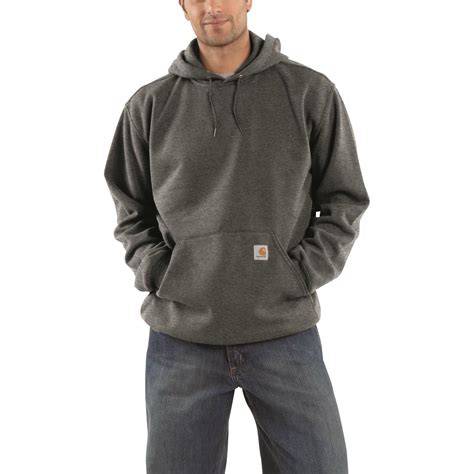 Carhartt Men's Midweight Hooded Pullover Sweatshirt - 635654, Sweatshirts & Hoodies at Sportsman ...