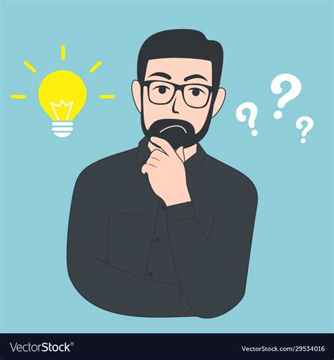 Thinking Man Vector 的图像结果