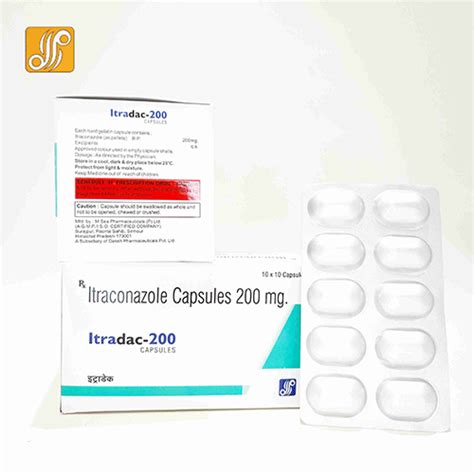 ITRADAC-200 Capsules Daksh Pharmaceuticals Pvt. Ltd.