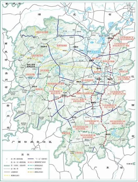 2021湖南十四五公路交通规划(附规划图)- 长沙本地宝