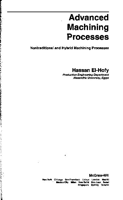 Advanced Machining Processes Notes 的图像结果
