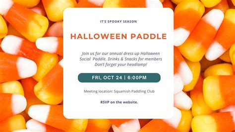 Spooky Social Halloween Paddle, 37956 Loggers Lane, Squamish, BC ...