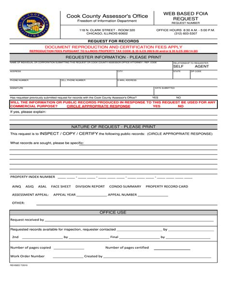 IL FOIA Request Form - Fill Online, Printable, Fillable, Blank - pdfFiller