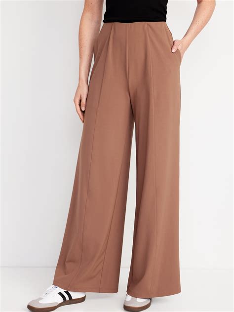 High-Waisted PowerSoft Wide-Leg Pants | Old Navy