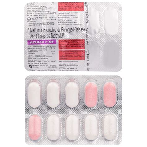 Azulix 3 MF - Strip of 10 Tablets : Amazon.in: Health & Personal Care