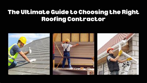 The Ultimate Guide to Choosing the Right Roofing Contractor by Twin Cities Roofing - Issuu