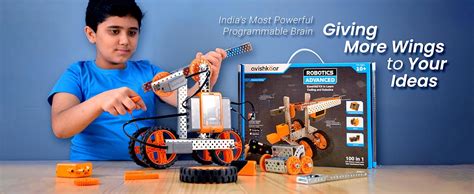 Buy Avishkaar Robotics Advanced Kit|150-In-1 DIY Stem Metal Kit ...