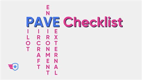 PAVE Checklist Explained - Pilot Institute