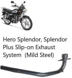 nirwana Hero Super Splendor Slip-on Exhaust System Price in India - Buy ...