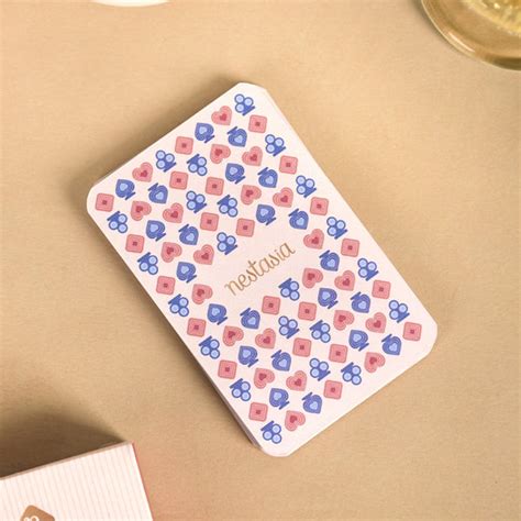 Deck Of 2 Playing Cards Set In Pink And Blue Online - Premium Party ...