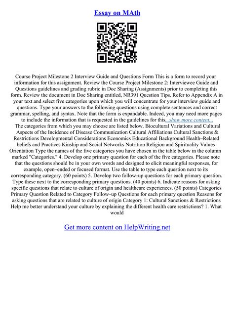 Math Essay Topics | PDF