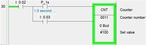 Omron PLC Counter Programming Instructions CX-Programmer