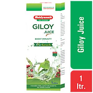 Buy Baidyanath Ayurvedant Giloy Juice - Natural Immunity Booster Online ...