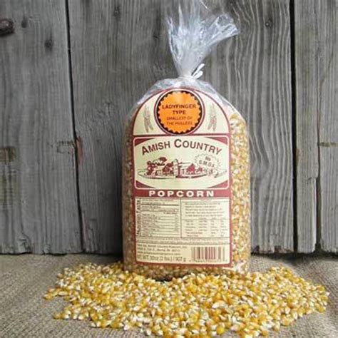 Amish Country Popcorn 2 lb Ladyfinger Popcorn