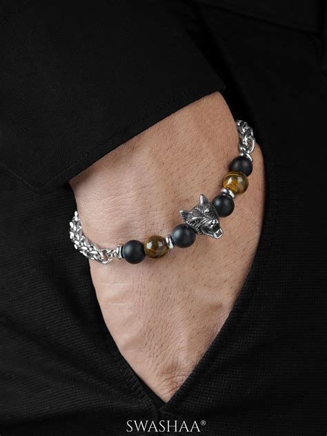 Men's Beaded Bracelets – Swashaa