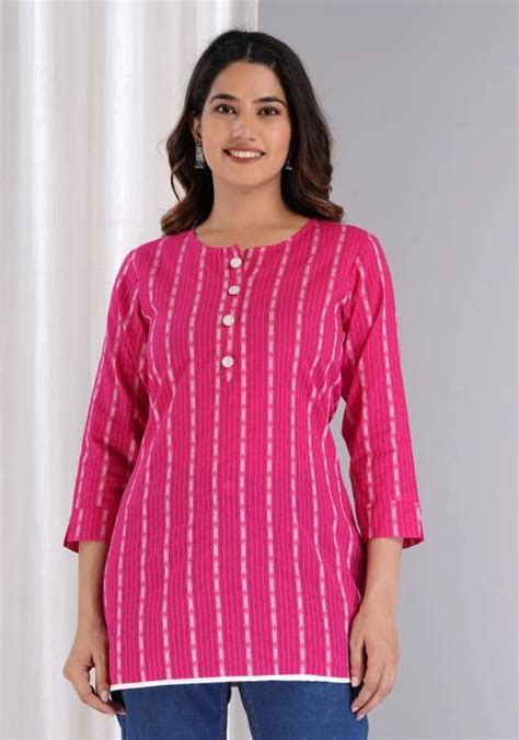 fcity.in - Women Cotton Printed Top / Trendy Elegant Women Tops Tunics