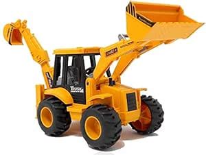 PRIME DEALS 2 In 1 Bulldozer And Excavator Construction Toy Vehicle ...