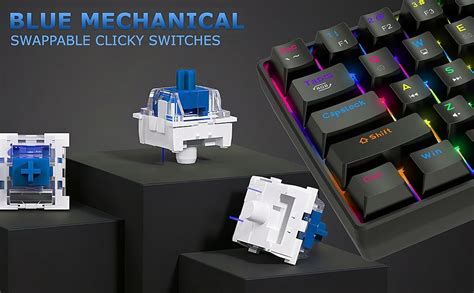 Amazon.in: Buy Ant Esports MK1300 V2 Portable 60 Percent Mechanical ...