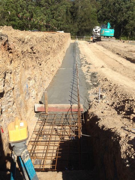 Retaining Wall Footing » Lawcon Constructions Pty Ltd