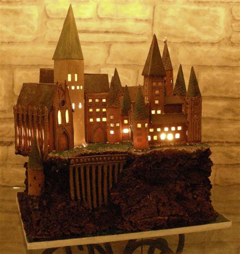 Hogwarts Gingerbread House Template