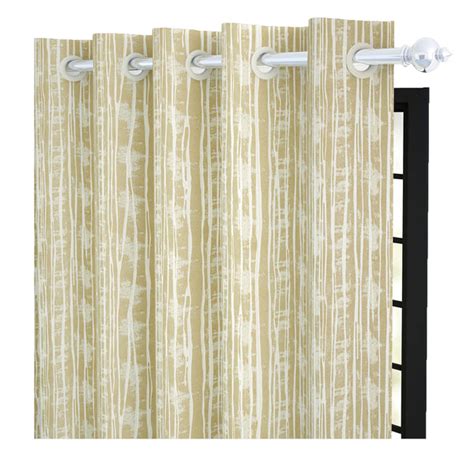 Buy Grey Jacquard Polyester Azurio Window/Door/Long Door Curtain ...