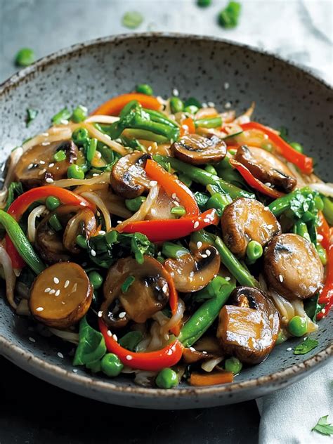 Wok Tossed Mushrooms & Veg: Easy, Delicious Stir-Fry Delight