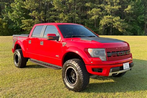 Ford Raptor Rojo 2013 Traxxas Ford F 150 Raptor R 4X4 1/10 Scale 4WD