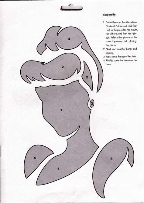 Disney Pumpkin Stencils Printable - Holiday Printable Activities