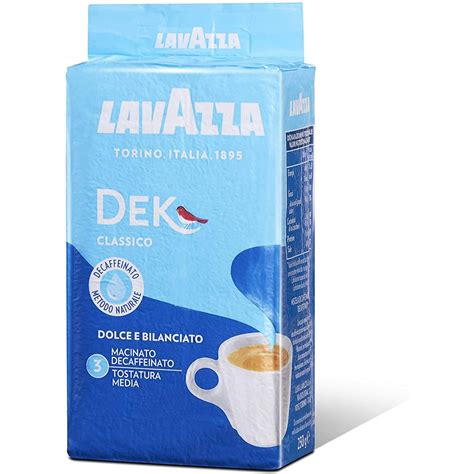 Lavazza - Dek Classico Ground Coffee - 250g