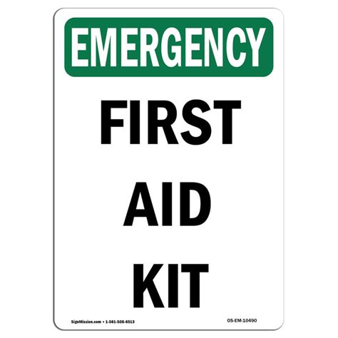 Image result for First Aid Kit Sign