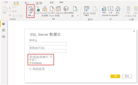 SQL DirectQuery Power BI 的图像结果
