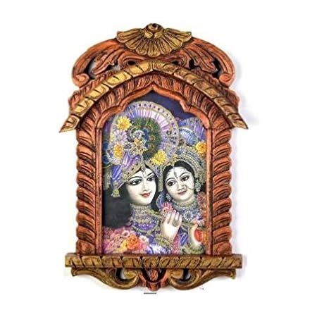 Jharokha Antique Design/Photo Frame/Wooden Rack Shelf/Wall Bracket ...