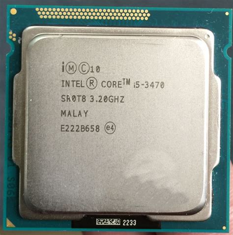 Комплект Intel Core i5-3470 3,60 GHz 4 ядра / 8 Gb DDR3 / MB Гарантия 3 ...