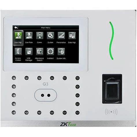 ZKTeco Face Recognition Device - Mb-30 ZKTeco Face Attendance Machine ...