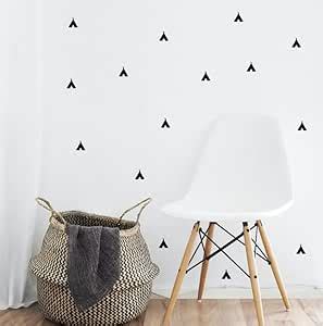 LYOMAN® Tee Pee Wall Tiles StickersFor Kids Room Bedroom Hall Bathroom ...