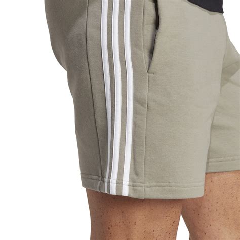 adidas | Essentials 3 Stripe Fleece Shorts Mens | Fleece Shorts ...